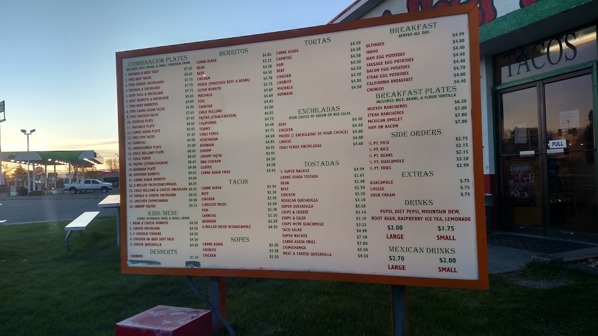 Los Adalbertos Menu - Image 5